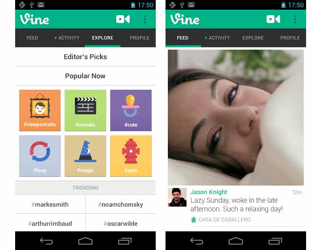 Vine App For Android Free Download